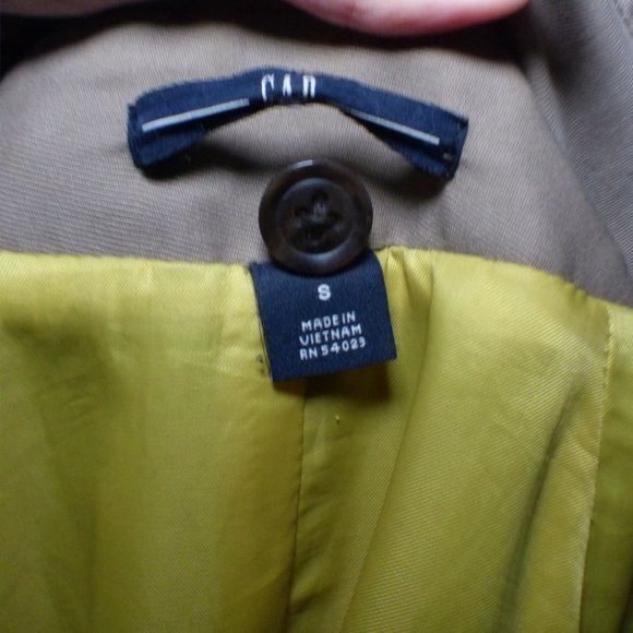 Vintage Gap Trench Coat w/ Removeable Wool Liner - Picture 4 of 7